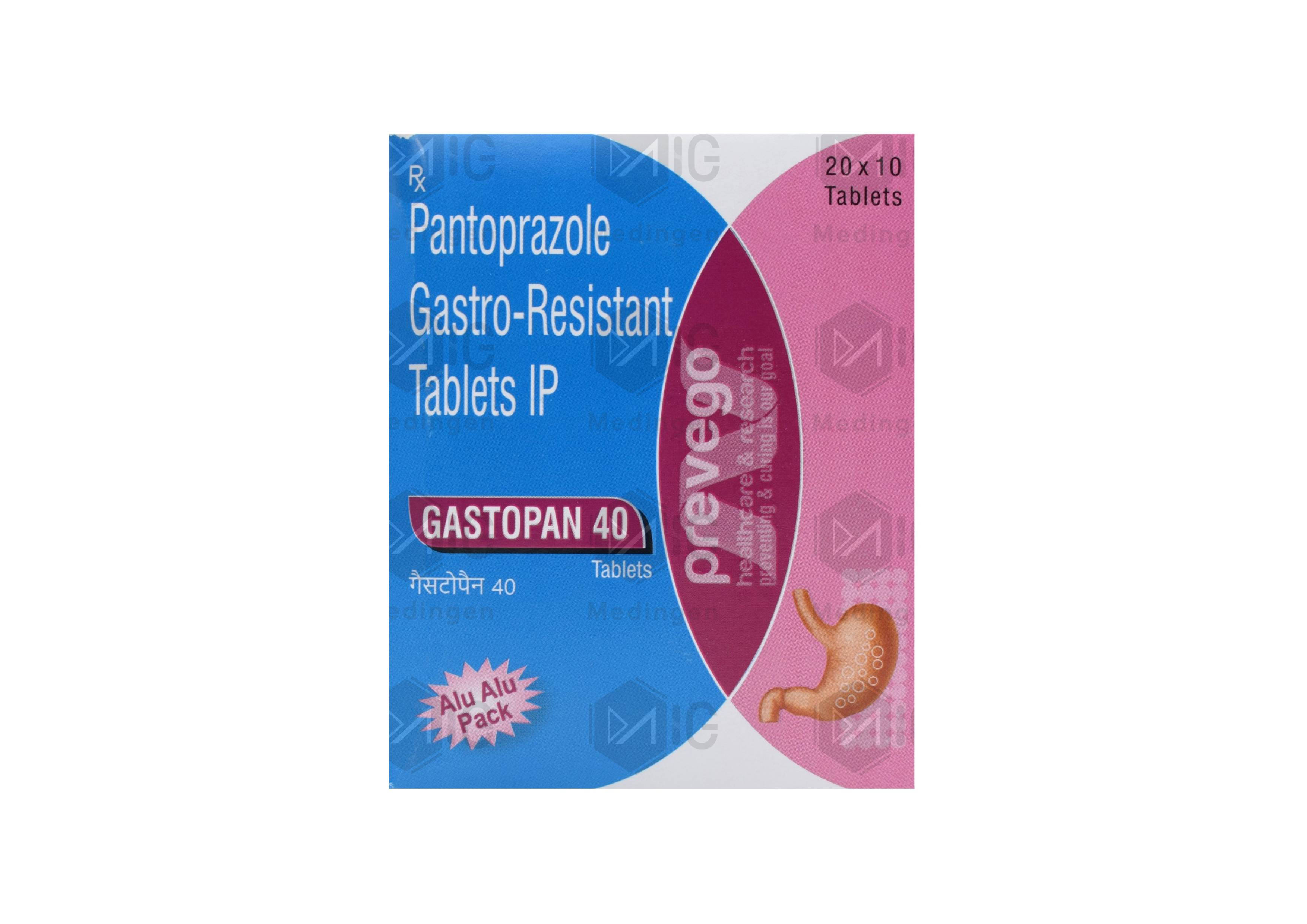 GASTOPAN 40MG